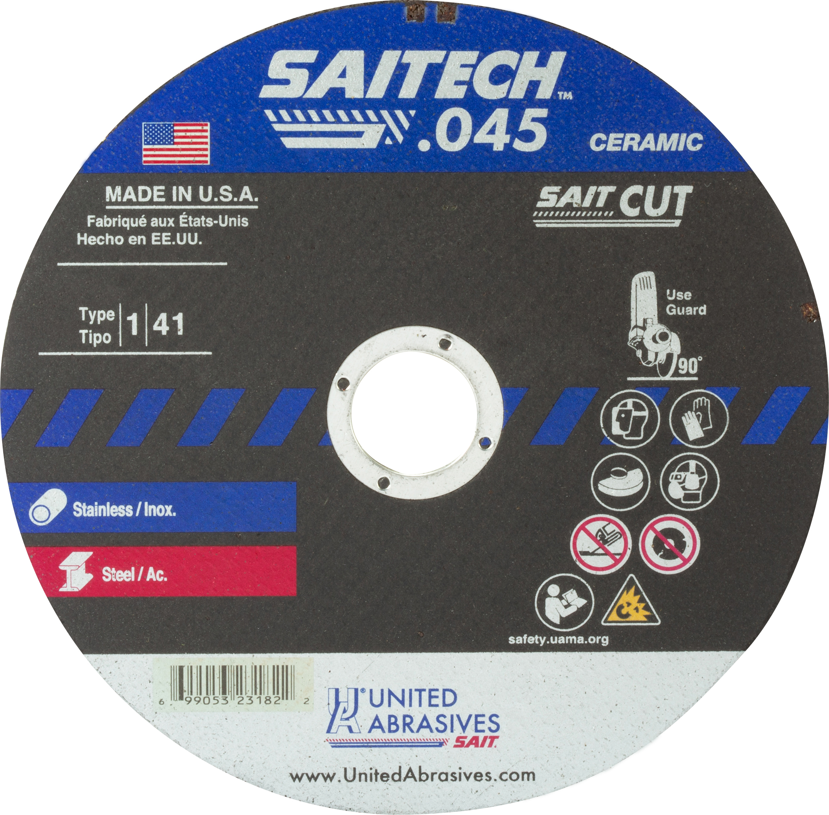 TM 4 X .045 X 5/8 SAITECH - Cutting Wheels